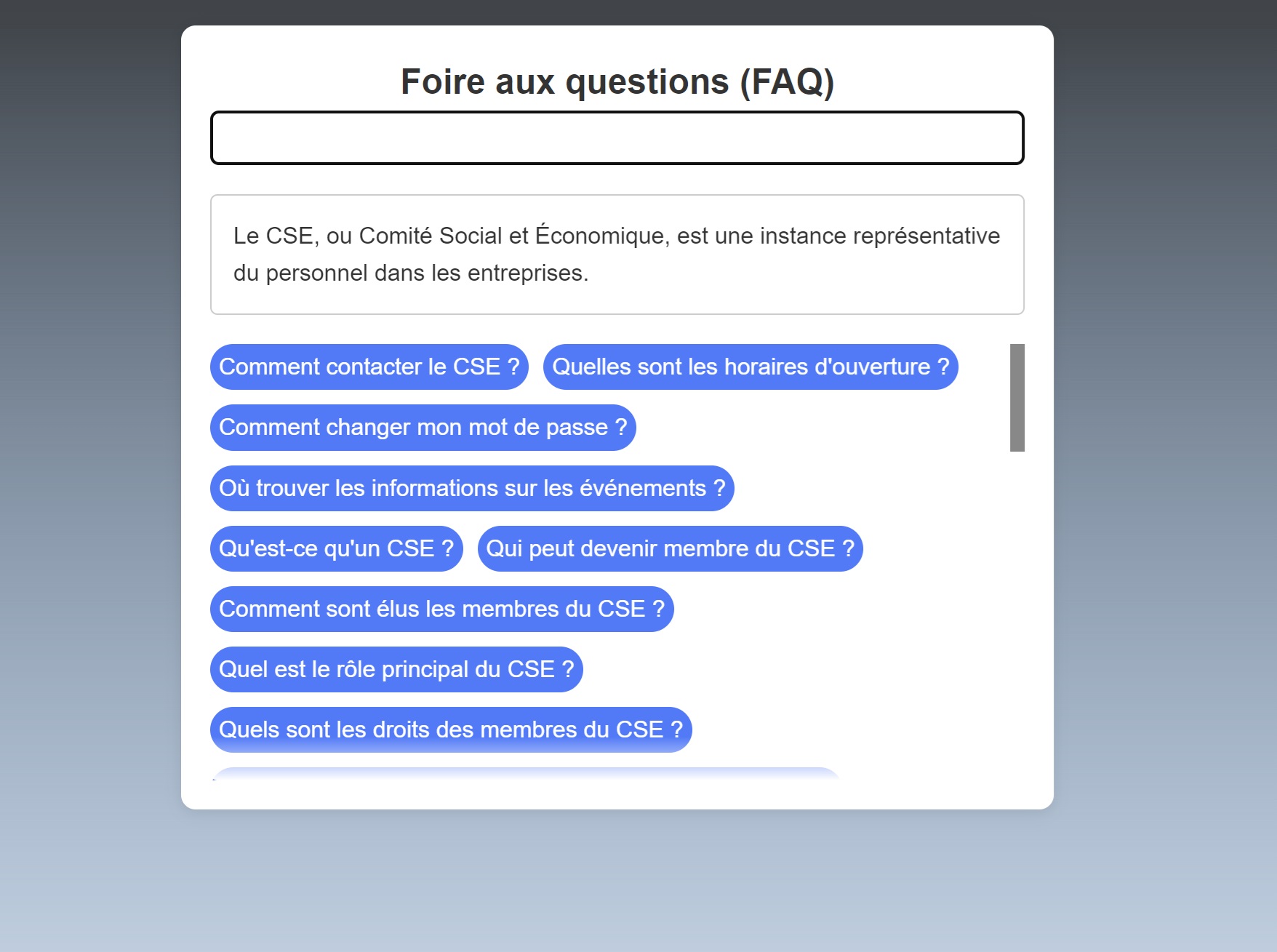 FAQ Interactive